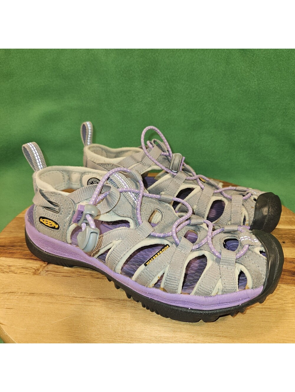 Keen Hiking Water Sandals Purple/Gray Womens Size 5 CLEAN